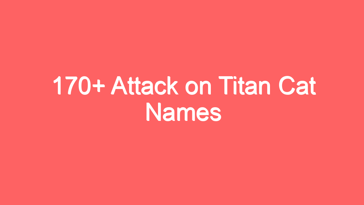 170 attack on titan cat names 3966